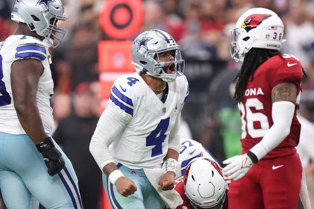 Dak Prescott of the Cowboys